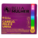 BELLA MULHER CABELO, PELE E UNHA 60 CÁPSULAS