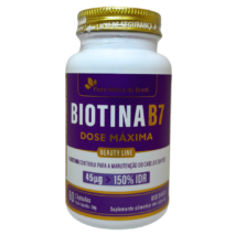 BIOTINA (B7) 150% IDR 60 CÁPSULAS