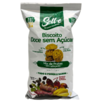 BISCOITO DOCE SEM AÇÚCAR MIX DE FRUTAS 120G