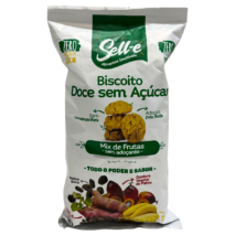 BISCOITO DOCE SEM AÇÚCAR MIX DE FRUTAS 120G