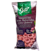 BISCOITO DE POLVILHO BATATA-DOCE, AÇAÍ, BETERRABA E QUINOA 60G