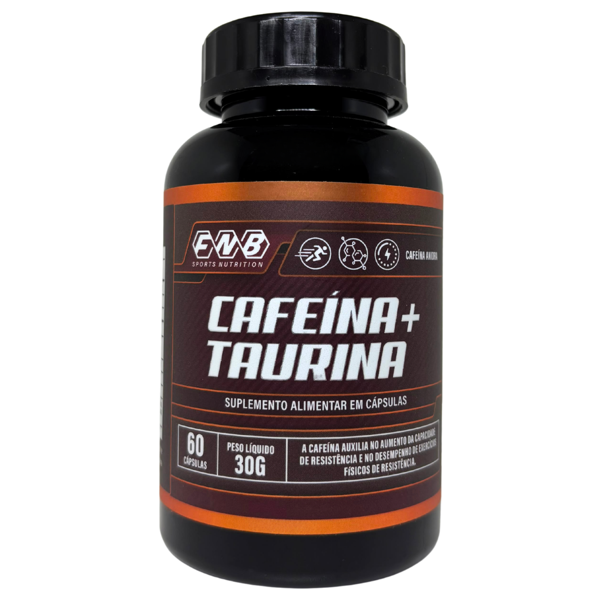CAFEINA + TAURINA 60CAPS 500MG