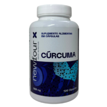 CÚRCUMA + PIMENTA PRETA 500MG 120 CÁPSULAS