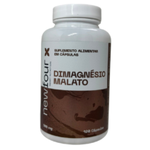DIMAGNÉSIO MALATO 500MG 120 CÁPSULAS