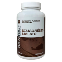 DIMAGNÉSIO MALATO 500MG 120 CÁPSULAS