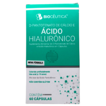 D-PANTOTENATO DE CÁLCIO E ÁCIDO HIALURÔNICO 60 CÁPSULAS