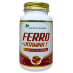 FERRO QUELATO + VITAMINA C 60 CÁPSULAS