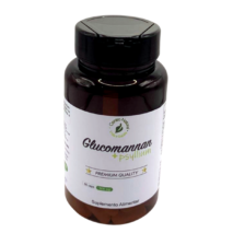 GLUCOMANNAN + PSYLLIUM 500MG 60CAPS