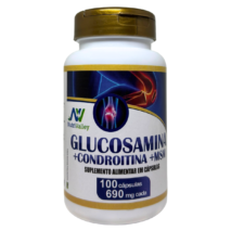 GLUCOSAMINA + CONDROITINA + MSM 690MG 100 CÁPSULAS