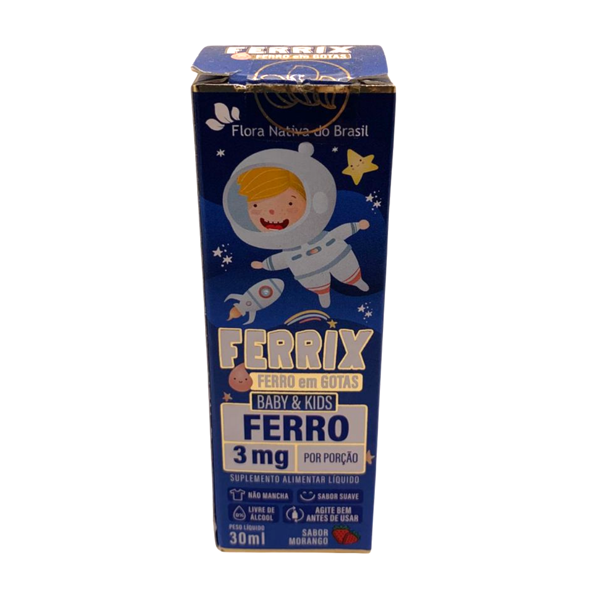 KIDS FERRIX (FERRO 5MG/PORCAO) 30ML SABOR MORANGO