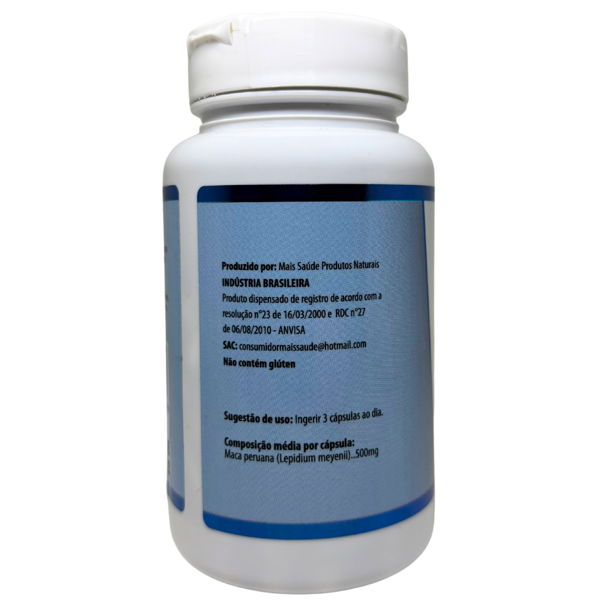 MACA PERUANA 500MG 100 CÁPSULAS - Imagem 3