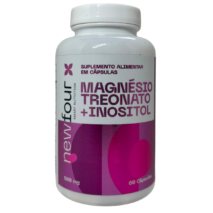 MAGNÉSIO TREONATO + INOSITOL 500MG 60 CÁPSULAS