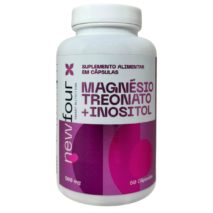 MAGNÉSIO TREONATO + INOSITOL 500MG 60 CÁPSULAS