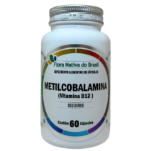 METILCOBALAMINA (VITAMINA B12) 60 CÁPSULAS