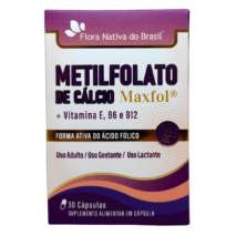 METILFOLATO DE CÁLCIO (MAXFOL) + ASSOCIAÇÕES 30 CÁPSULAS