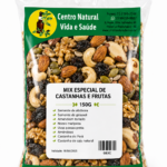 MIX ESPECIAL DE CASTANHAS E FRUTAS 150G
