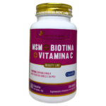 MSM + BIOTINA + VITAMINA C 60 CÁPSULAS