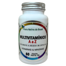 MULTIVITAMÍNICO A A Z 60 CÁPSULAS USO DIÁRIO