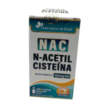 NAC (N-ACETILCISTEINA 40MG/ML) 120ML SABOR LARANJA