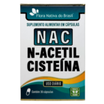 NAC (N-ACETILCISTEINA) 600MG 30 CÁPSULAS