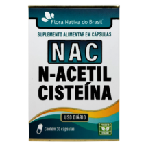NAC (N-ACETILCISTEINA) 600MG 30 CÁPSULAS