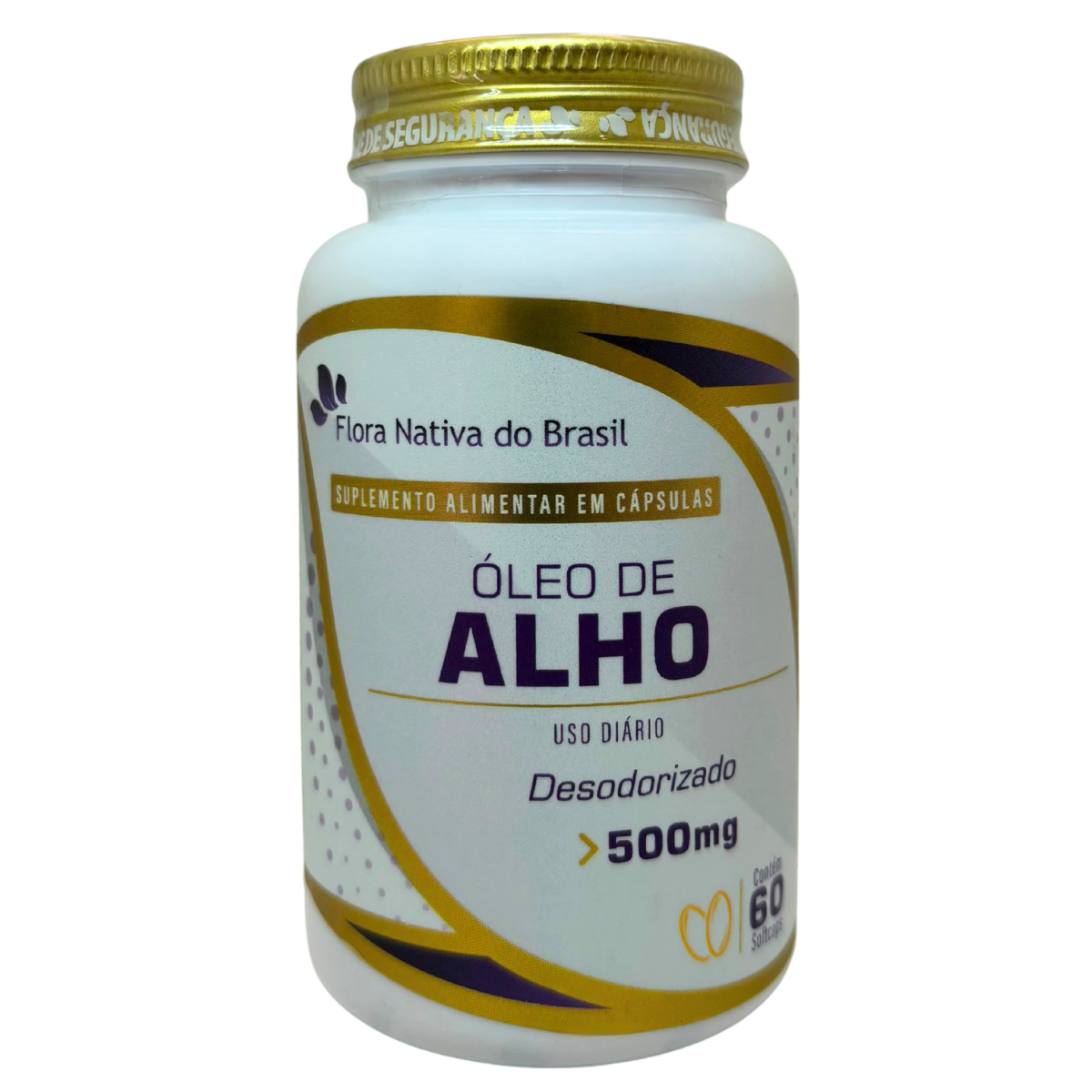 ÓLEO DE ALHO 500MG 60 SOFT CÁPSULAS