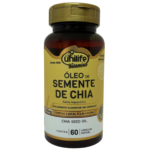 ÓLEO DE SEMENTE DE CHIA 500MG 60 CÁPSULAS