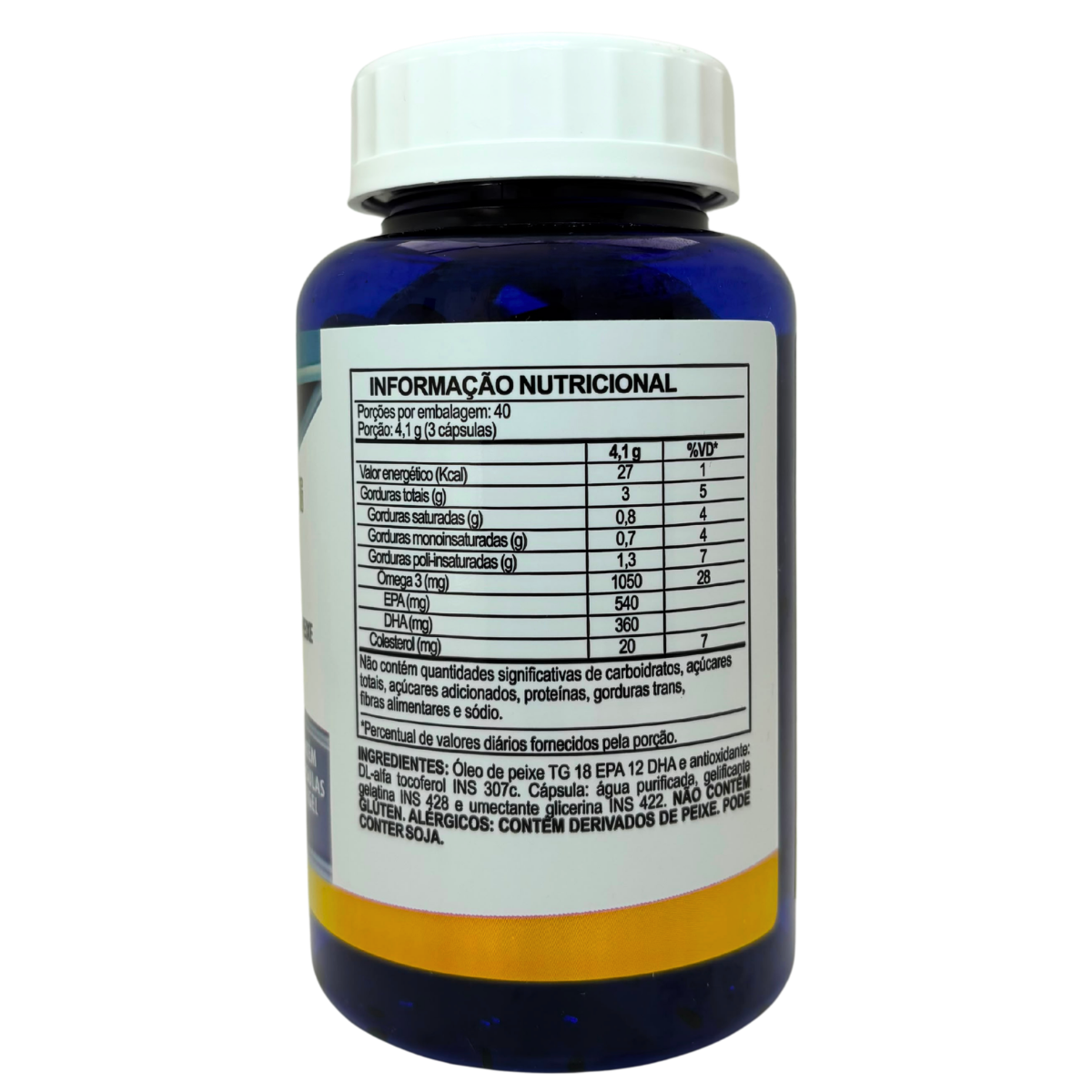 ÔMEGA 3 1000MG 120 CÁPSULAS SOFTGEL - Imagem 3