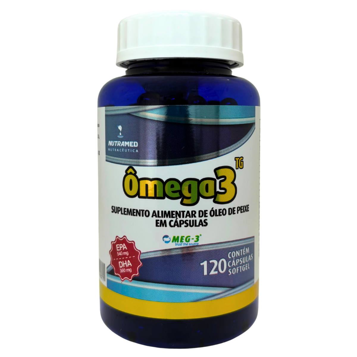 ÔMEGA 3 1000MG 120 CÁPSULAS SOFTGEL