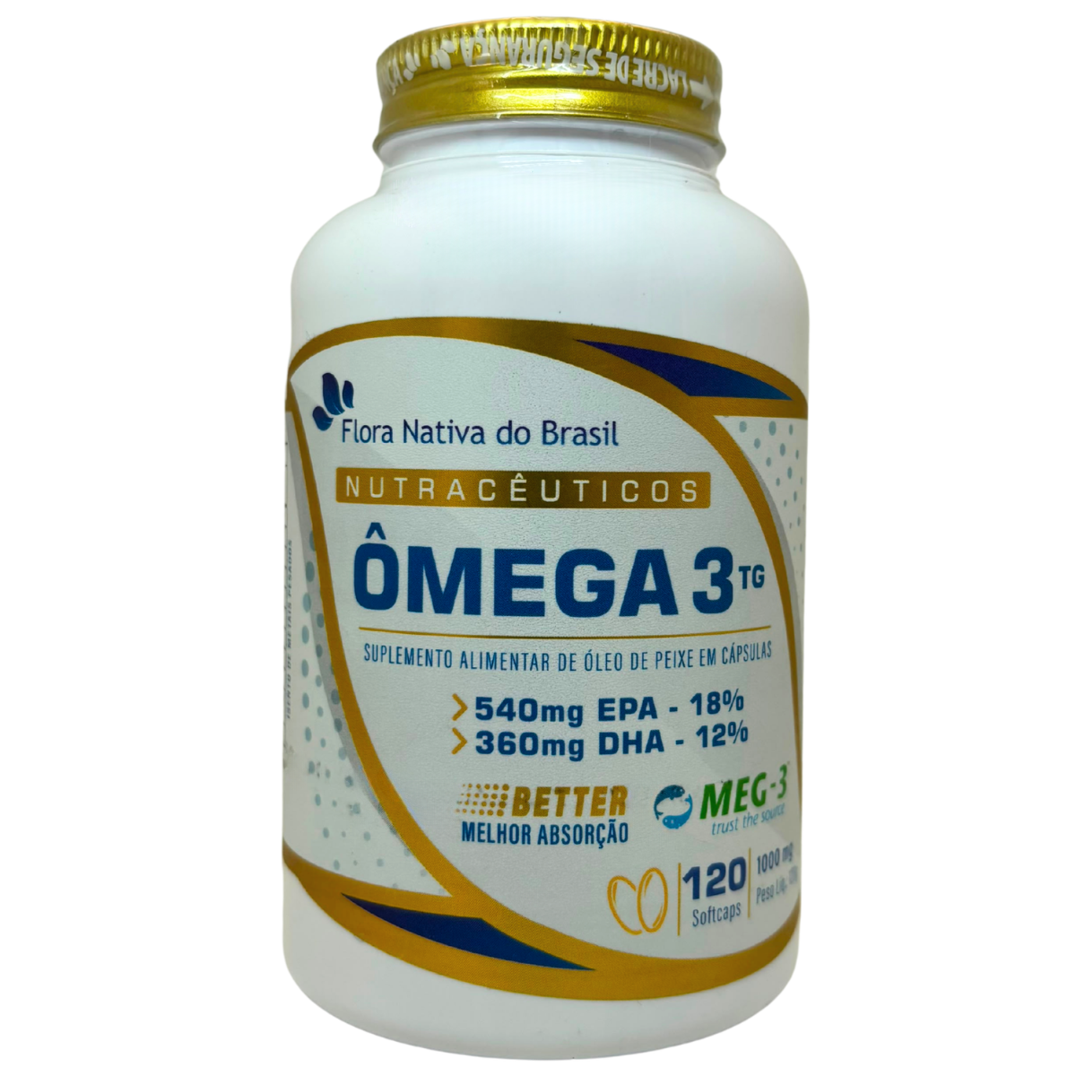 ÔMEGA 3 (18 EPA/12 DHA) 1000MG 120 SOFT CÁPSULAS