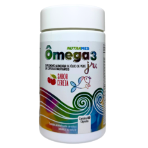 OMEGA JUNIOR CEREJA 60CPSGEL MASTIGAVEL