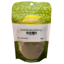 PIMENTA-DO-REINO PRETA EM PÓ 50G