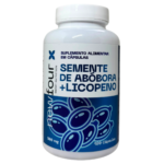 SEMENTE DE ABÓBORA C/ LICOPENO 500MG 120 CÁPSULAS