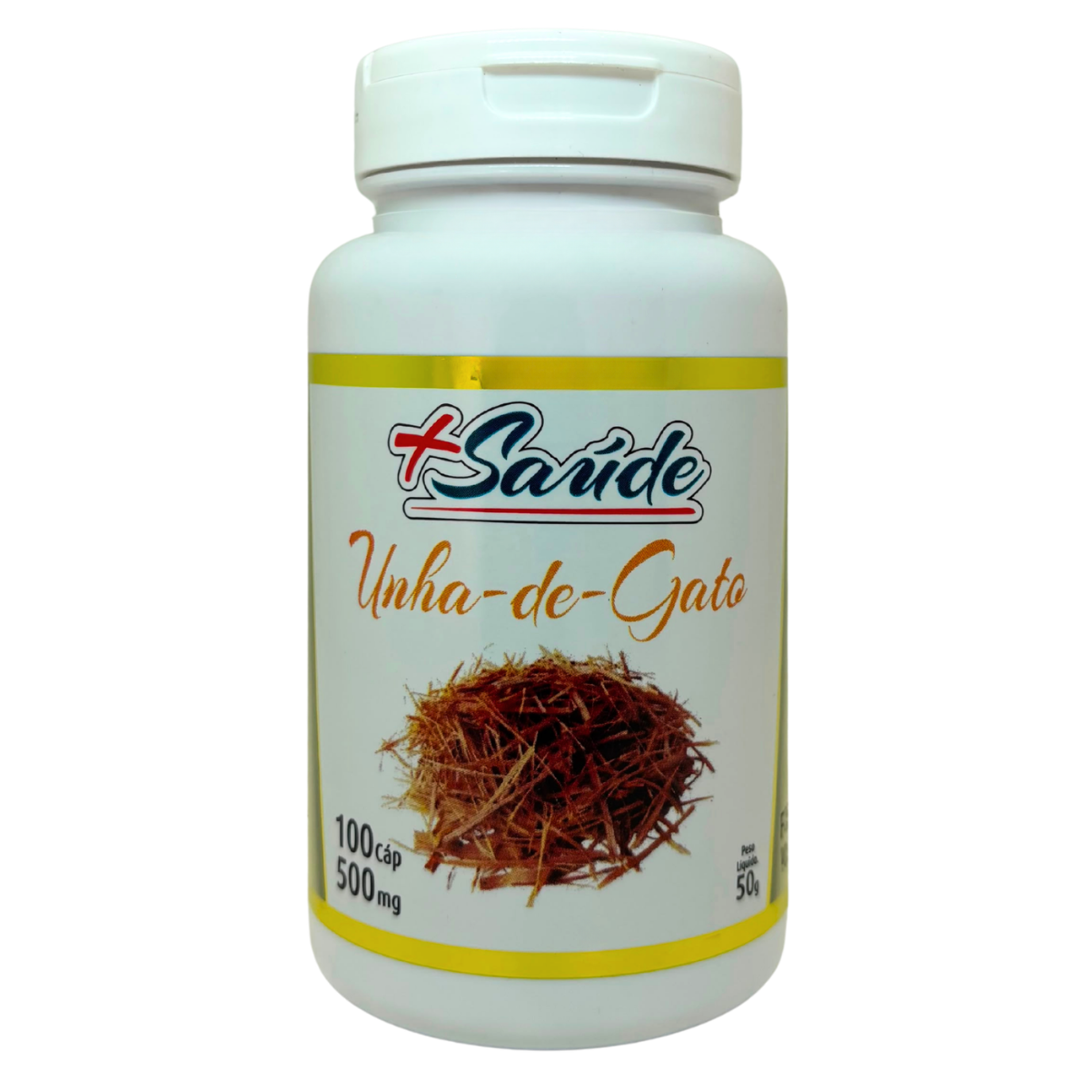 UNHA-DE-GATO 500MG 100 CÁPSULAS