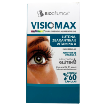 VISIOMAX (LUTEÍNA, ZEAXANTINA  E VITAMINA A) 60 CÁPSULAS