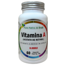 VITAMINA A (RETINOL) 8.000 UI 60 CÁPSULAS