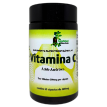 VITAMINA C (ÁCIDO ASCÓRBICO) 600MG 60 CÁPSULAS