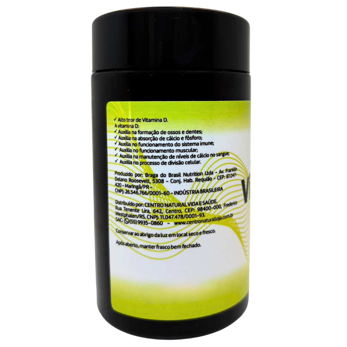 VITAMINA D3 350MG 60 CÁPSULAS - Imagem 3