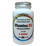VITAMINA D3 (COLECALCIFEROL) 2.000 UI 60 CÁPSULAS