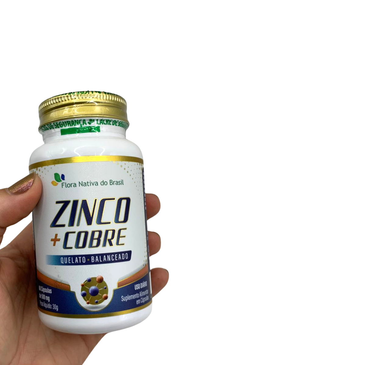 ZINCO + COBRE (QUELATO) 60CAPS - Imagem 3