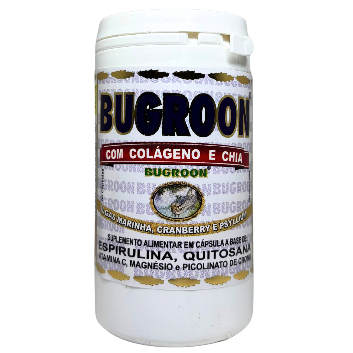 BUGROON SUPLEMENTO ALIMENTAR 60 CÁPSULAS