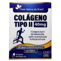 COLAGENO TIPO II 40MG 60 CÁPSULAS