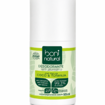 DESODORANTE SEM ALUMINIO COCO E TORANJA 55ML