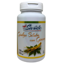 GINKGO BILOBA COM GINSENG 500MG 100 CÁPSULAS
