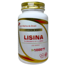 LISINA 1000MG/ PORÇÃO 60 CÁPSULAS