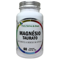 MAGNÉSIO TAURATO 60 CÁPSULAS