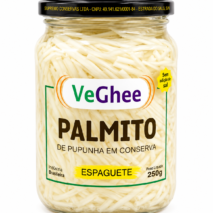 PALMITO DE PUPUNHA CONSERVA ESPAGUETE VEGHEE S/ SAL
