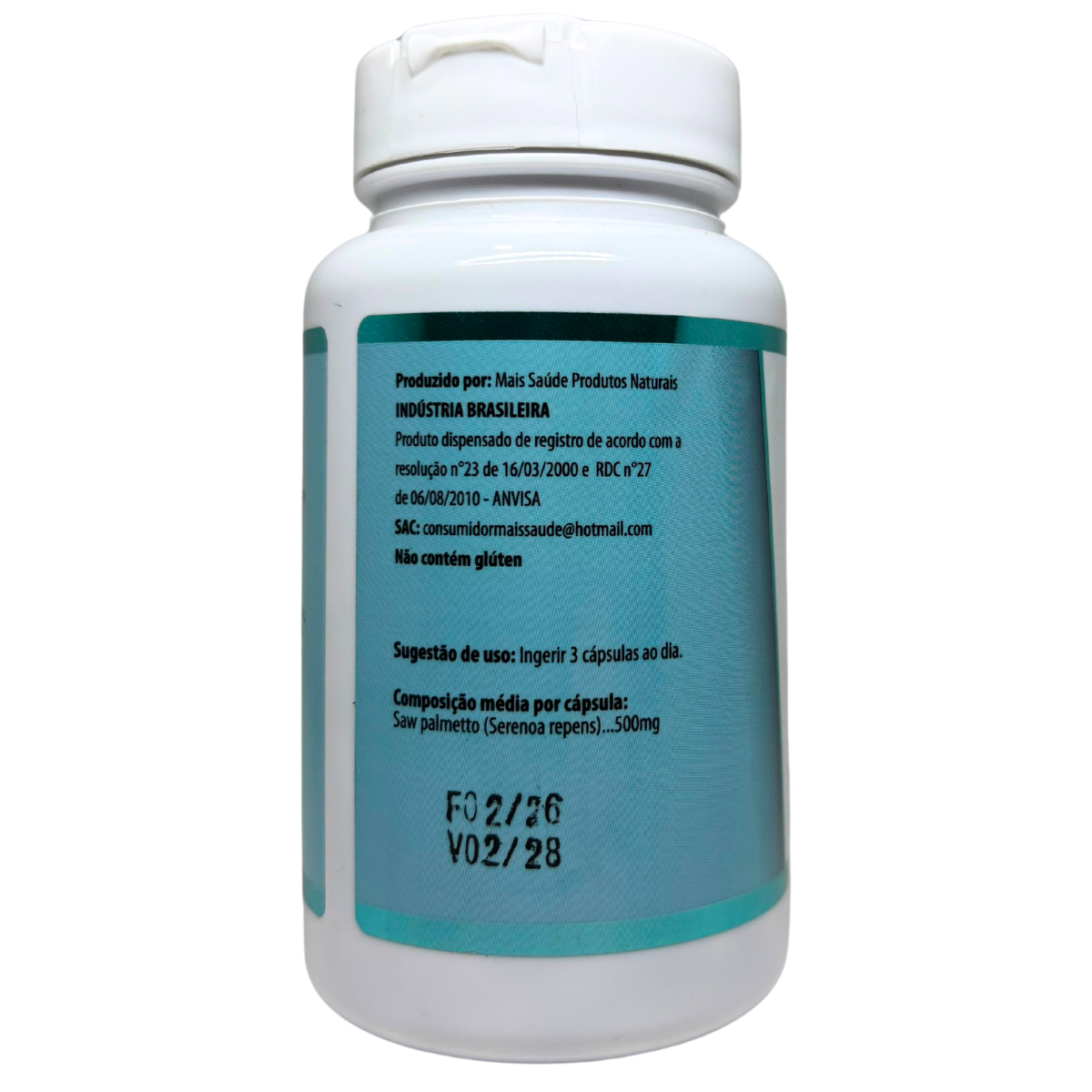 SAW PALMETTO 500MG 100CAPS - Imagem 3