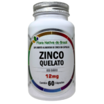 ZINCO QUELATO (12MG) 60 CÁPSULAS