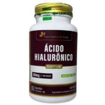 ÁCIDO HIALURÔNICO 60 CÁPSULAS (100MG/ PORÇÃO)